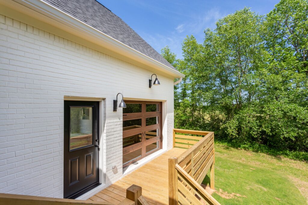 rear garage door